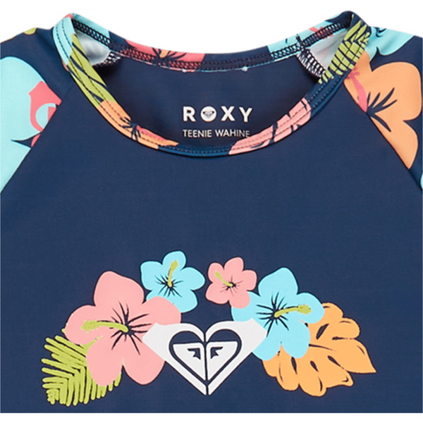 2026 Roxy Junior Morning Flower Lycra Set ERLWR03360 - Mood Indigo Morning Flowers Tw